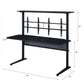 Canzi - Gaming Desk With USB - Black