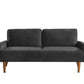 Sofa, European Style With Sleek Design, Modern & Vintage Flair, Upholstered 3 Seater Couch - view 4