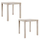 Beige End Tables, Set Of 2