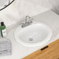 20.3 Inch Drop In Bathroom Sink