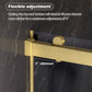 Frameless Dual Sliding Shower Door