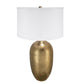 D18x31" Round Aluminum Sheet Table Lamp