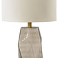 Taylow - Glass Table Lamp  - Gray