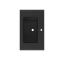 Matte Black Integrated Solid Surface Basin