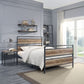 Brantley - Wall Rack - Antique Oak & Sandy Gray