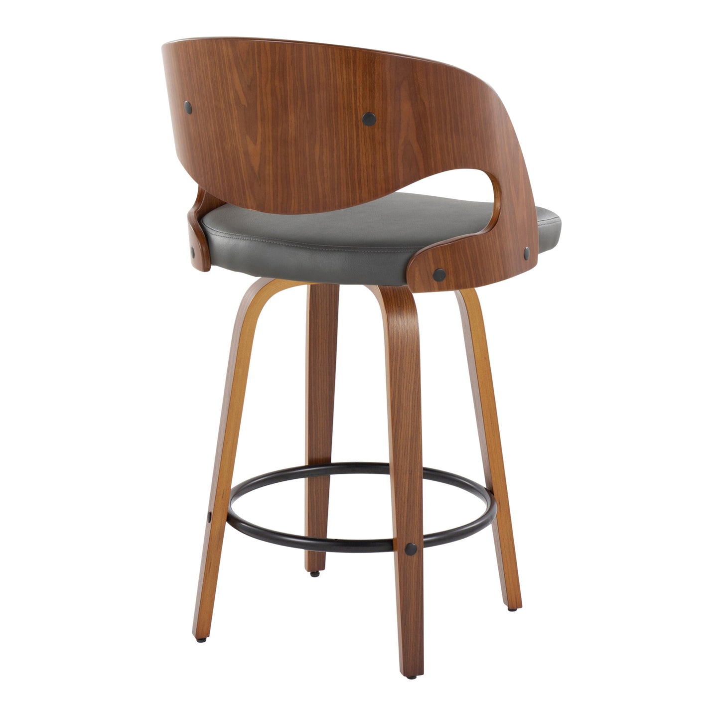 Fixed-Height Counter Stool with Swivel