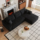 107" Cloud Sectional Couch with L-Shape Chaise