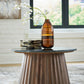 Ceilby - Accent Cocktail Table - Black / Brown