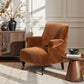 Eloise 30" Pleated Sock Arm Accent Armchair