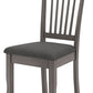 Shullden - Dining Room Side Chair (Set of 2) - Gray