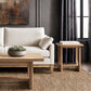 Turnkey 22" Square Side Table Antique