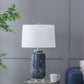 D16.9''xH28'' Ellis Glass Table Lamp