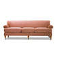 Alana Lawson Three-Cushion Tightback Sofa, Peach