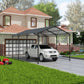 Heavy Duty Metal Carport 10 × 15 FT
