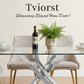 Modern Rectangular Glass Table
