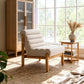 Fluffy Accent Chair Dark