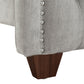 Marcella Upholstered Shelter Headboard Bed Set, King