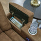 Wolfridge - Power Recliner/Adj Headrest - Brindle