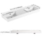 60 Inch Bathroom Resin Sink