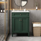 24" Bathroom Vanity with 2 Doors and Tip-Out Drawer