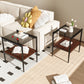 Set of 2 Rectangle End Table