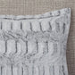 King/Cal King Back Print Long Fur Comforter Mini Set