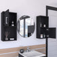 Wall Mounted Bathroom Medicine Cabinet - Eak 24" H, Two Doors