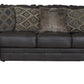 Denali - Italian Leather Match Sectional