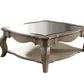 Chelmsford Clear Glass & Antique Coffee Table