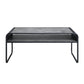 Raziela - Coffee Table - Concrete Gray & Black