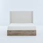 Shelton Upholstered Wingback Bed
