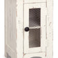 Wystfield - Chair Side End Table - White / Brown