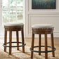 Valebeck - Upholstered Swivel Stool