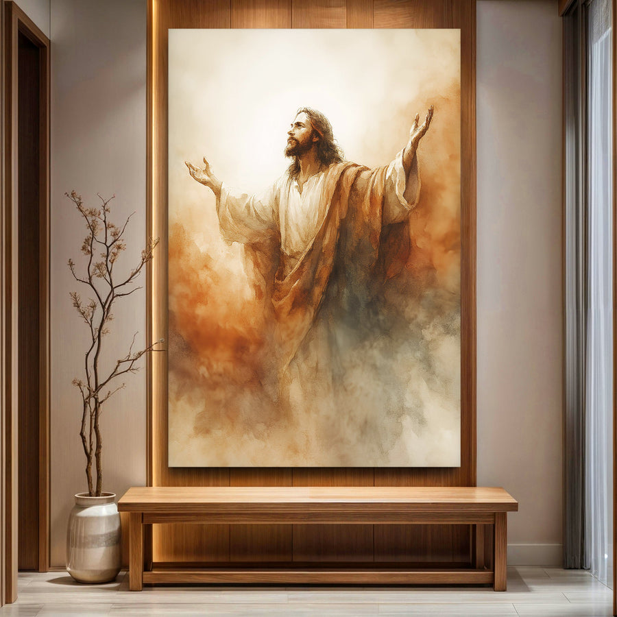 Risen Glory Faith Wall Art
