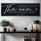 I Have Found The One Whom My Soul Loves Faith Sign II