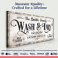 Personalized Laundry Service Sign II