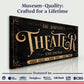 Personalized Theater Sign III