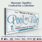 Personalized Pool & Patio Sign