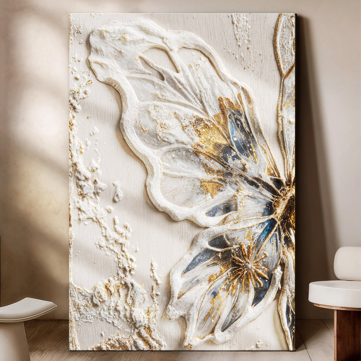 Half Butterfly Wall Art