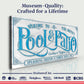 Personalized Swimming Pool Sign