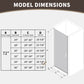 34 In. to 36 In. x 72 In. Semi-Frameless Pivot Shower Door