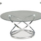 Hollynyx - Occasional Table Set (Set of 3) - Chrome Finish