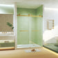 Frameless Double Sliding Shower Door 56-60" W x 74" H