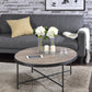 Bage Weathered Round Coffee Table
