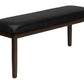 48" Rectangular Upholstered Bench