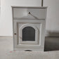 Wooden Pet House Cat Litter Box Enclosure - White