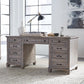 Lancaster - Executive Desk - Dove Tail Gray