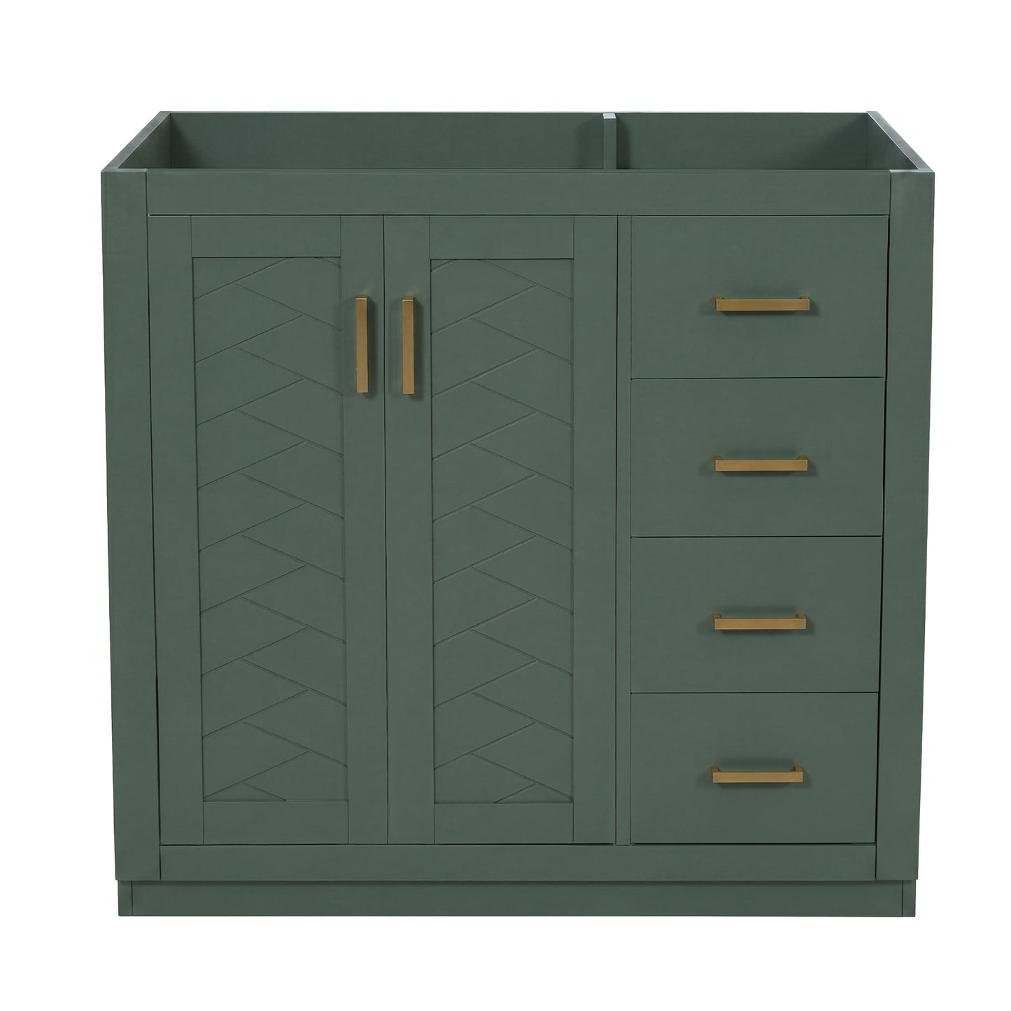 36" Bathroom Vanity Without Top Sink