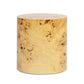 Nebula 20" Accent Oval Pillar Side Table