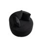 43-Inch Round Corduroy Single Sofa